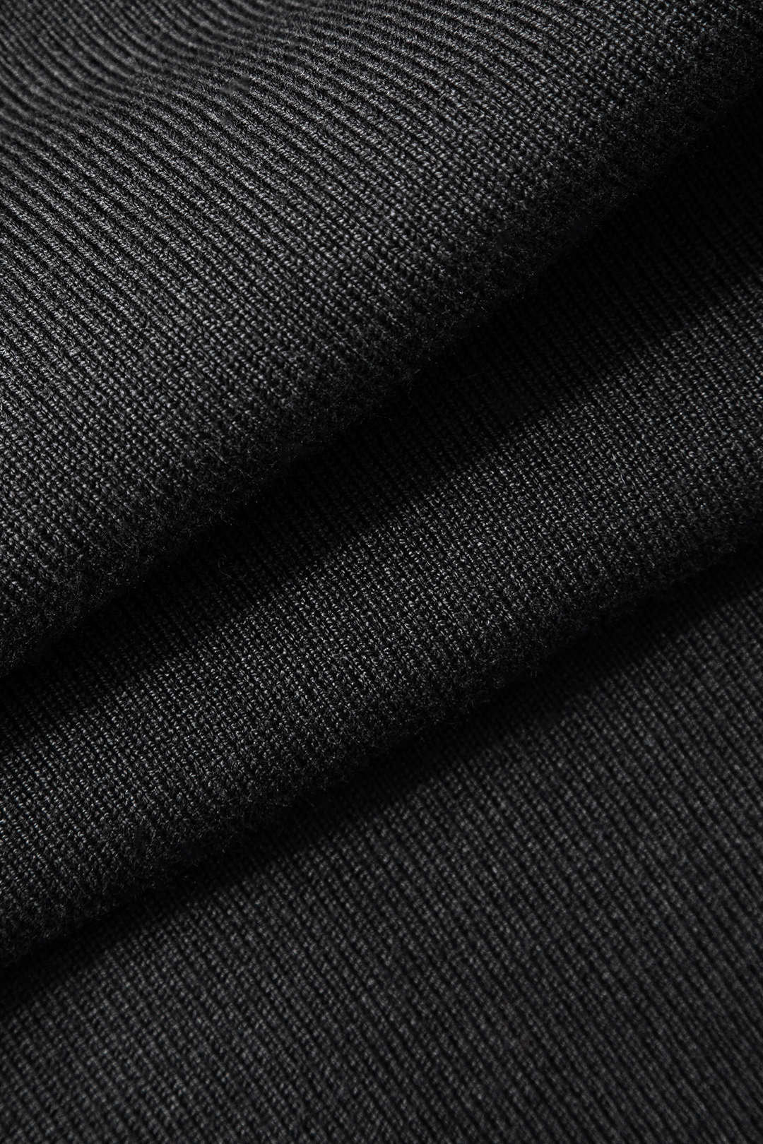 Knit Cut Out Mock Neck Long-Sleeve Top