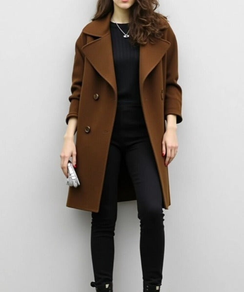 Roxana™ - Oversized Double-Breasted Coat