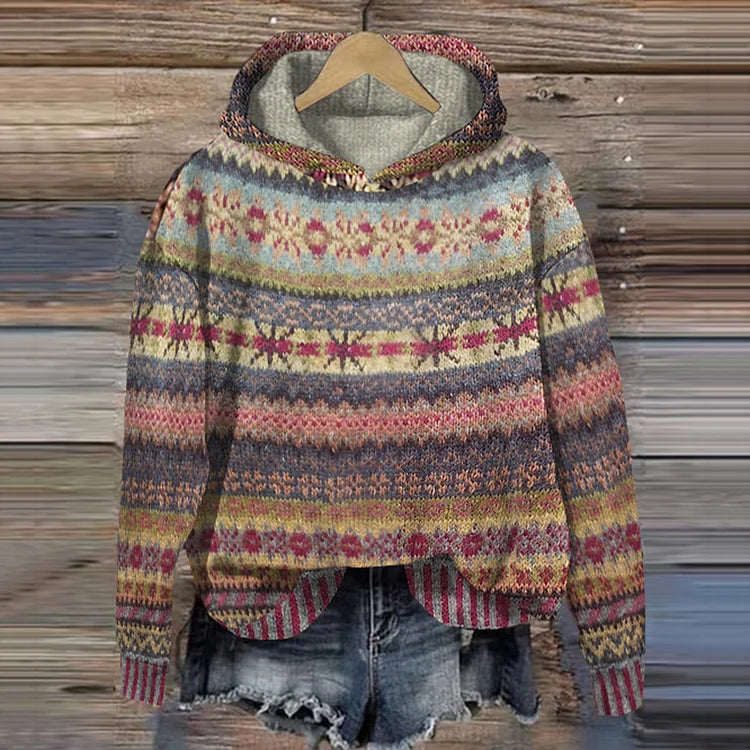 Lina™ | Comfortable Ethnic Sweater