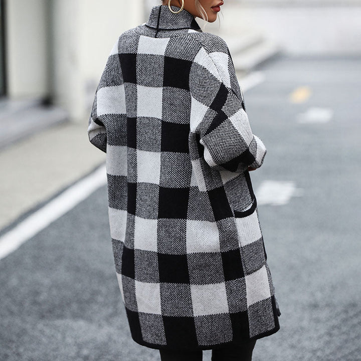 Mae™ | Casual Plaid Cardigan