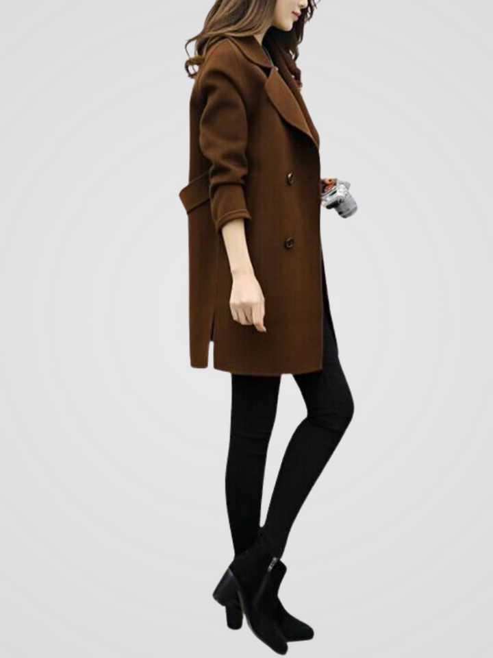 Roxana™ - Oversized Double-Breasted Coat