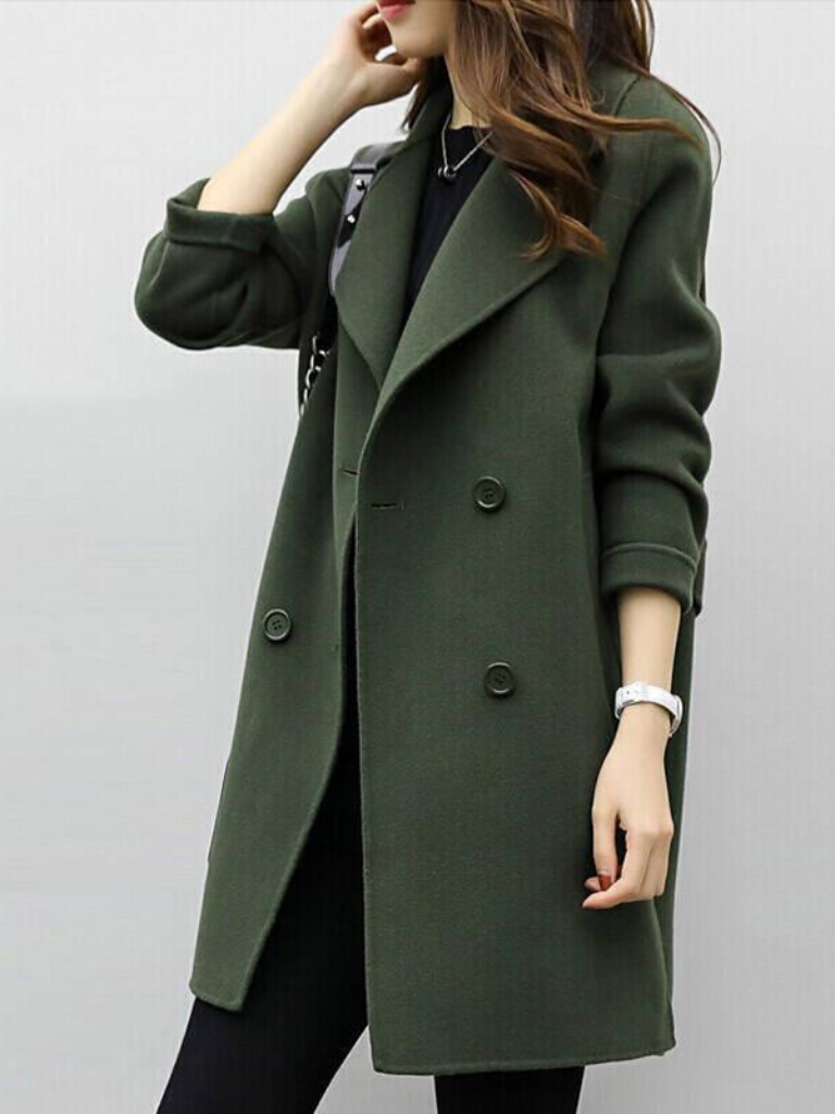 Roxana™ - Oversized Double-Breasted Coat