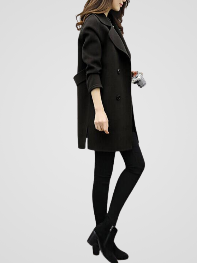 Roxana™ - Oversized Double-Breasted Coat