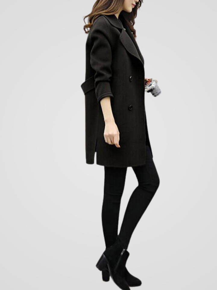 Roxana™ - Oversized Double-Breasted Coat