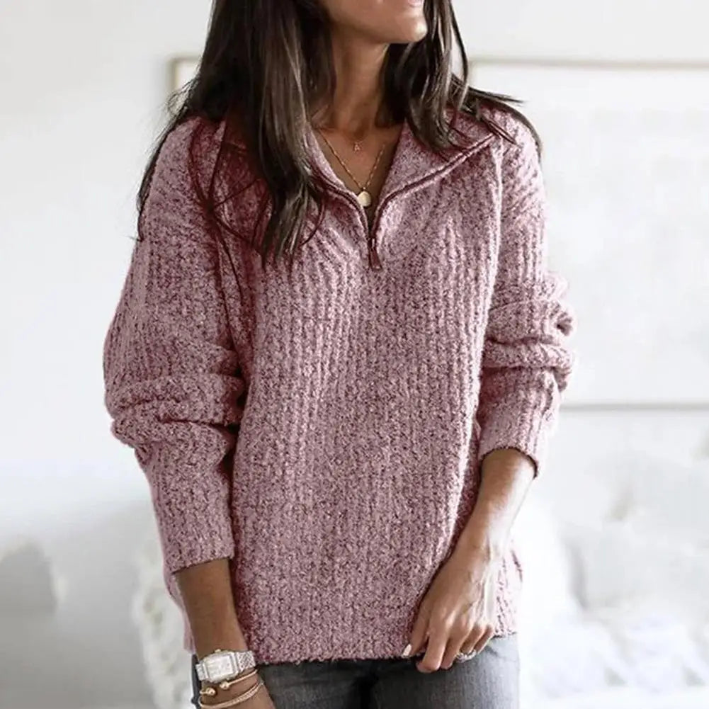 Half-Zip Sweater for Women