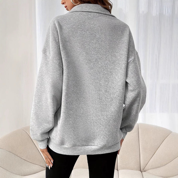 Meghan™ | Cozy Half-Zip Sweatshirt