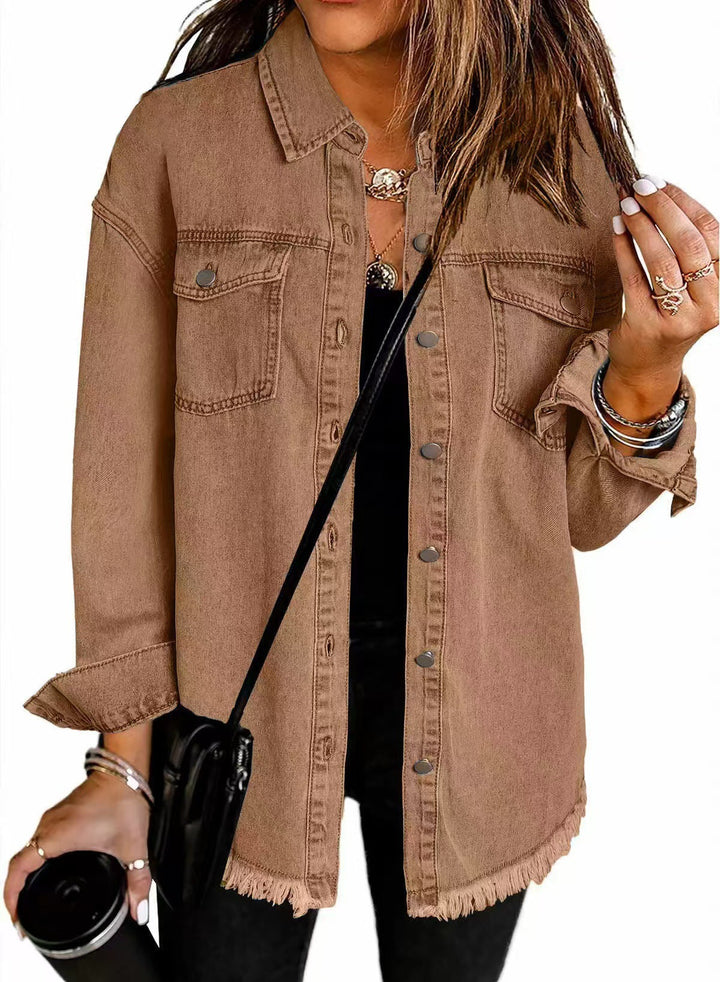 Roxa™ | Comfortable and Practical Denim Jacket