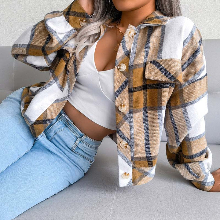 Lauren™ | Elegant and Comfortable Checkered Jacket
