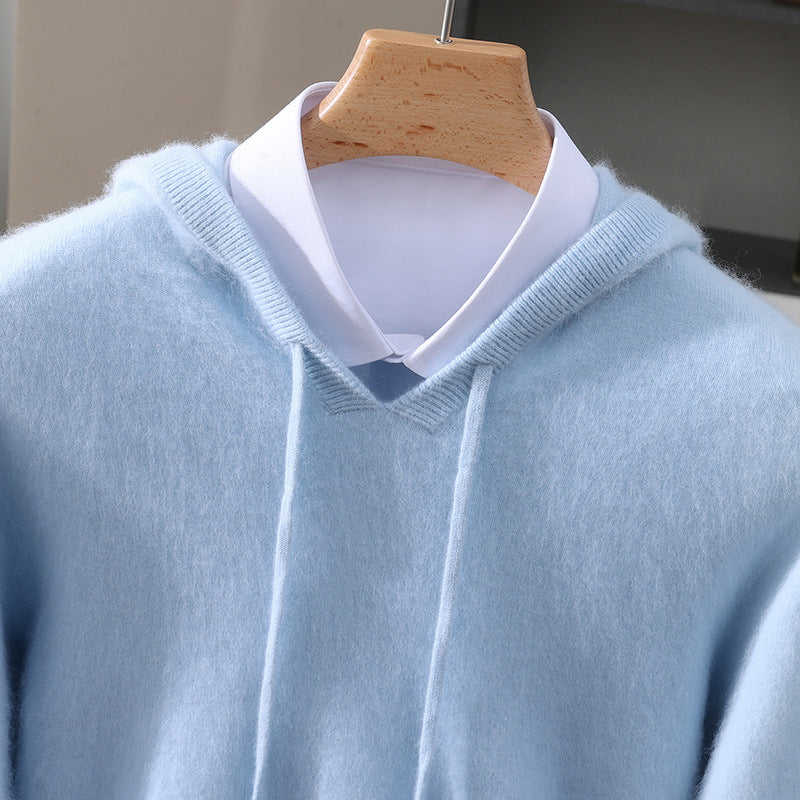 Valentina™ | Knit hooded pullover sweater