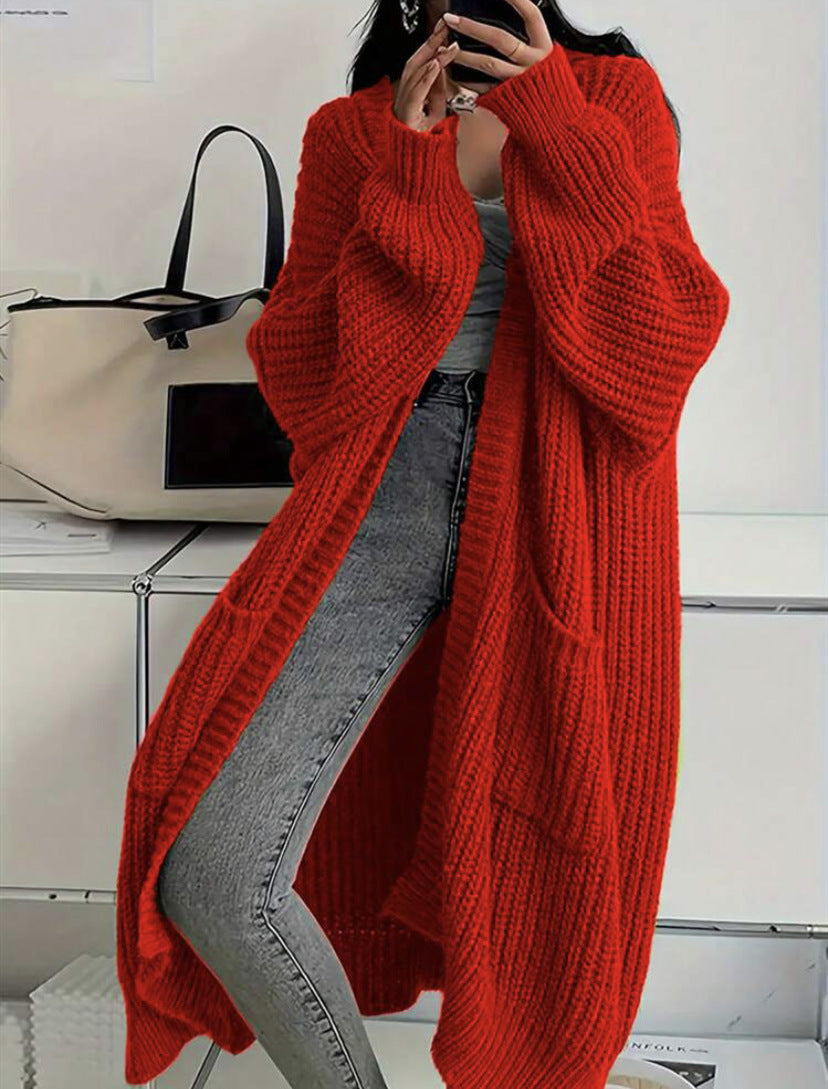 Marlene™ | Elegant Over-the-Knee Cardigan
