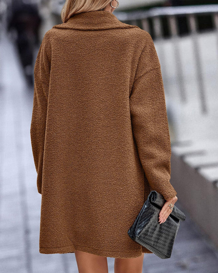 Susan™ | Long Plush Coat