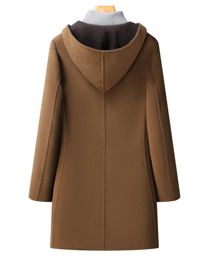 Patricia™ | Hooded Wool Coat