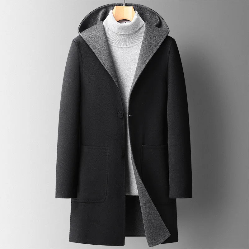 Patricia™ | Hooded Wool Coat