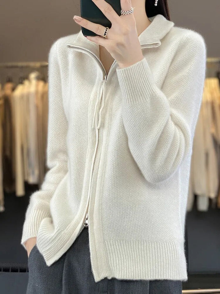 Lola™ | Elegant Zip Cardigan
