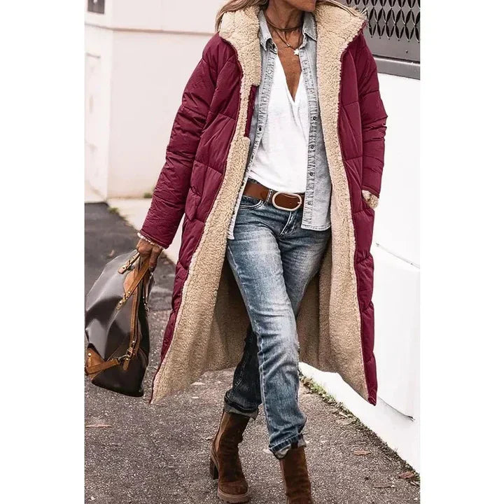 Rosie™ | Chic Reversible Winter Jacket