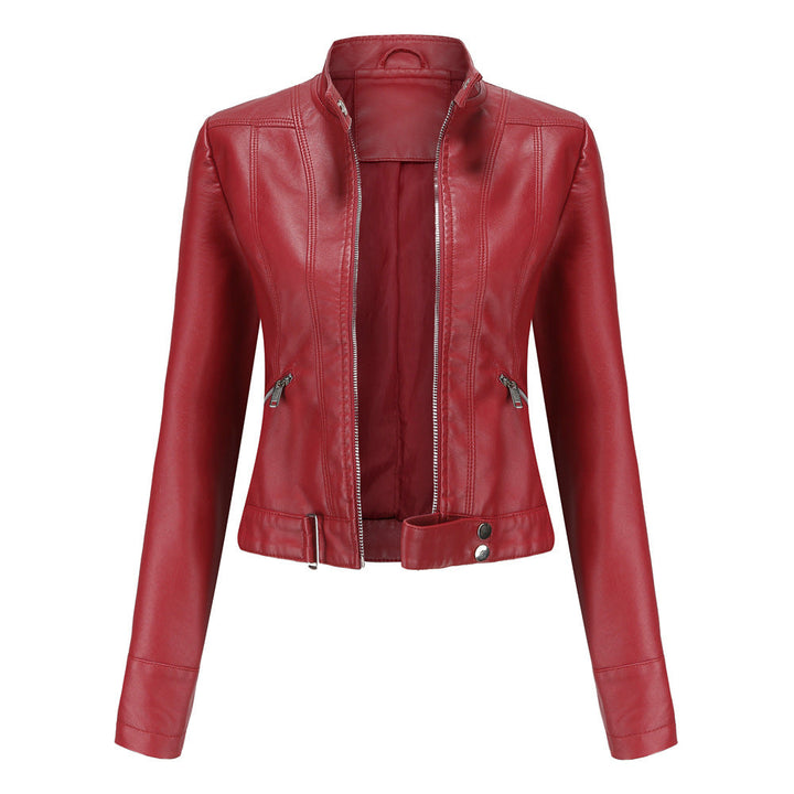 Elegant Leather Jacket for Women
