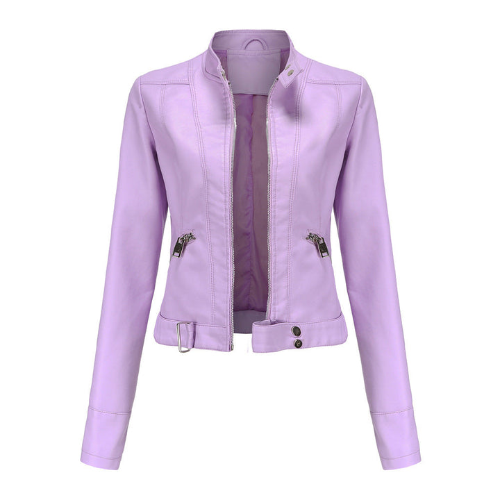 Elegant Leather Jacket for Women