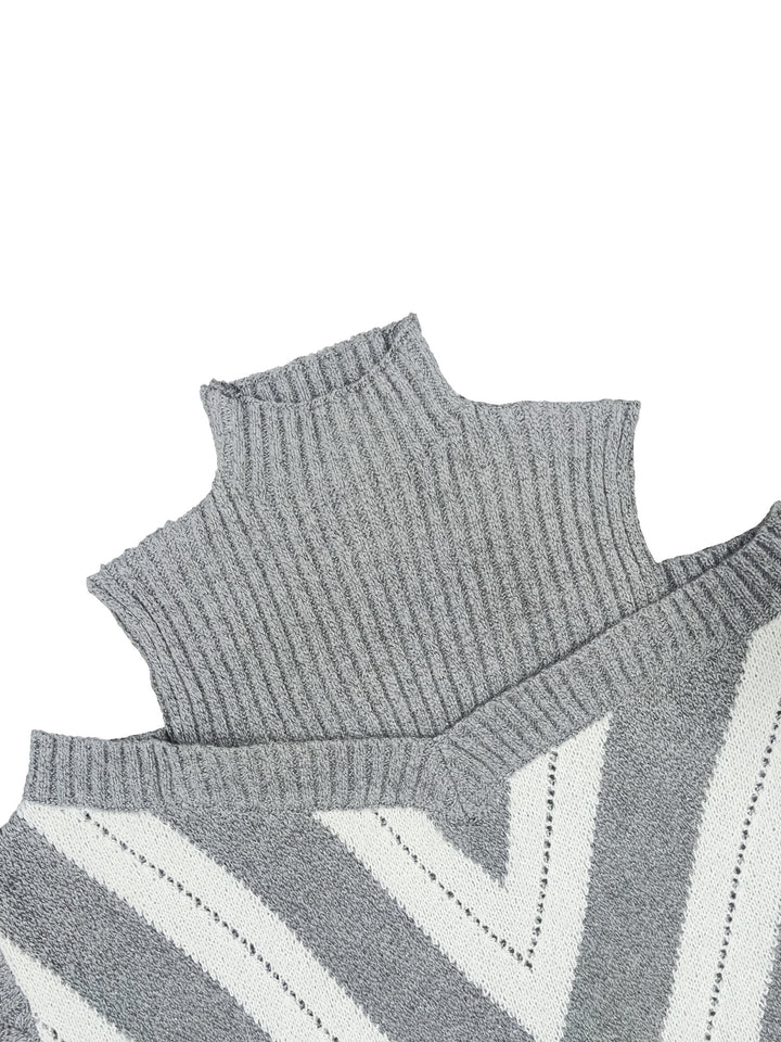Noa™ | Elegant Off-Shoulder Sweater
