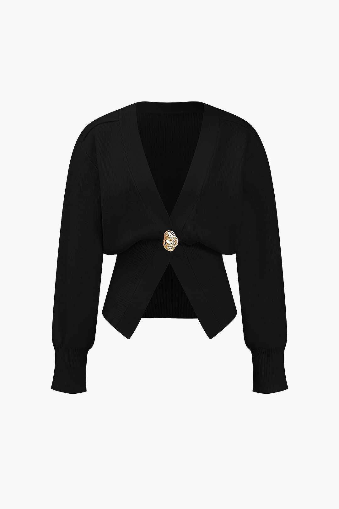 V-Neck Sweater Cardigan