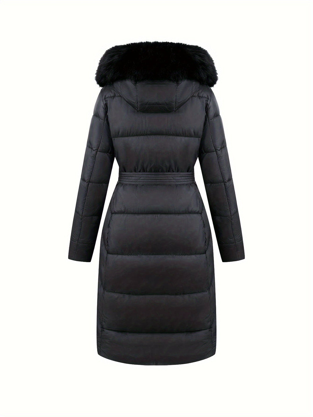Mara™ | Elegant Mid-Length Coat with Hood