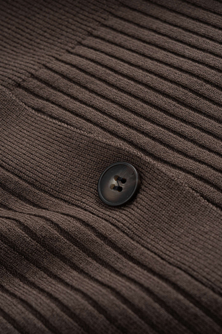Knit Button Sweater Cardigan