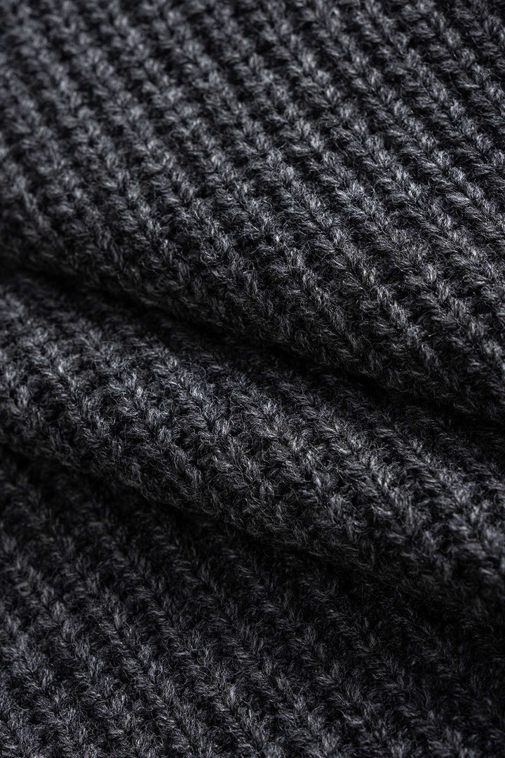 Knit V-neck Button Vest