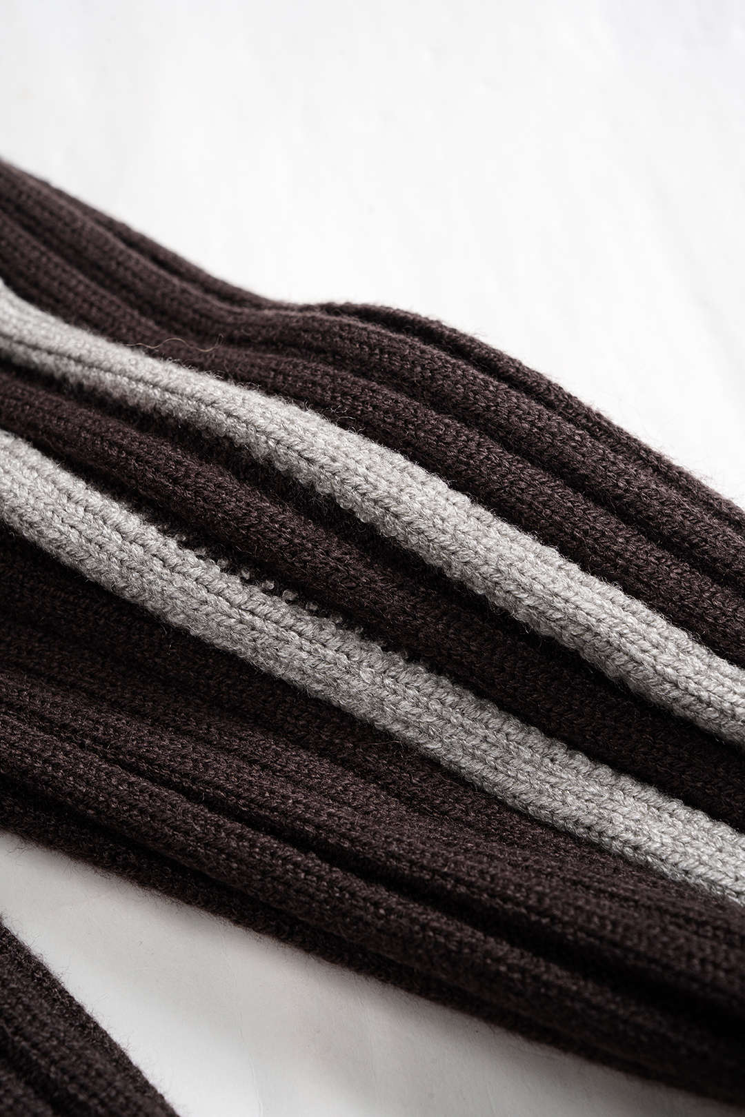 Knit Ribbed Zipper Cardigan