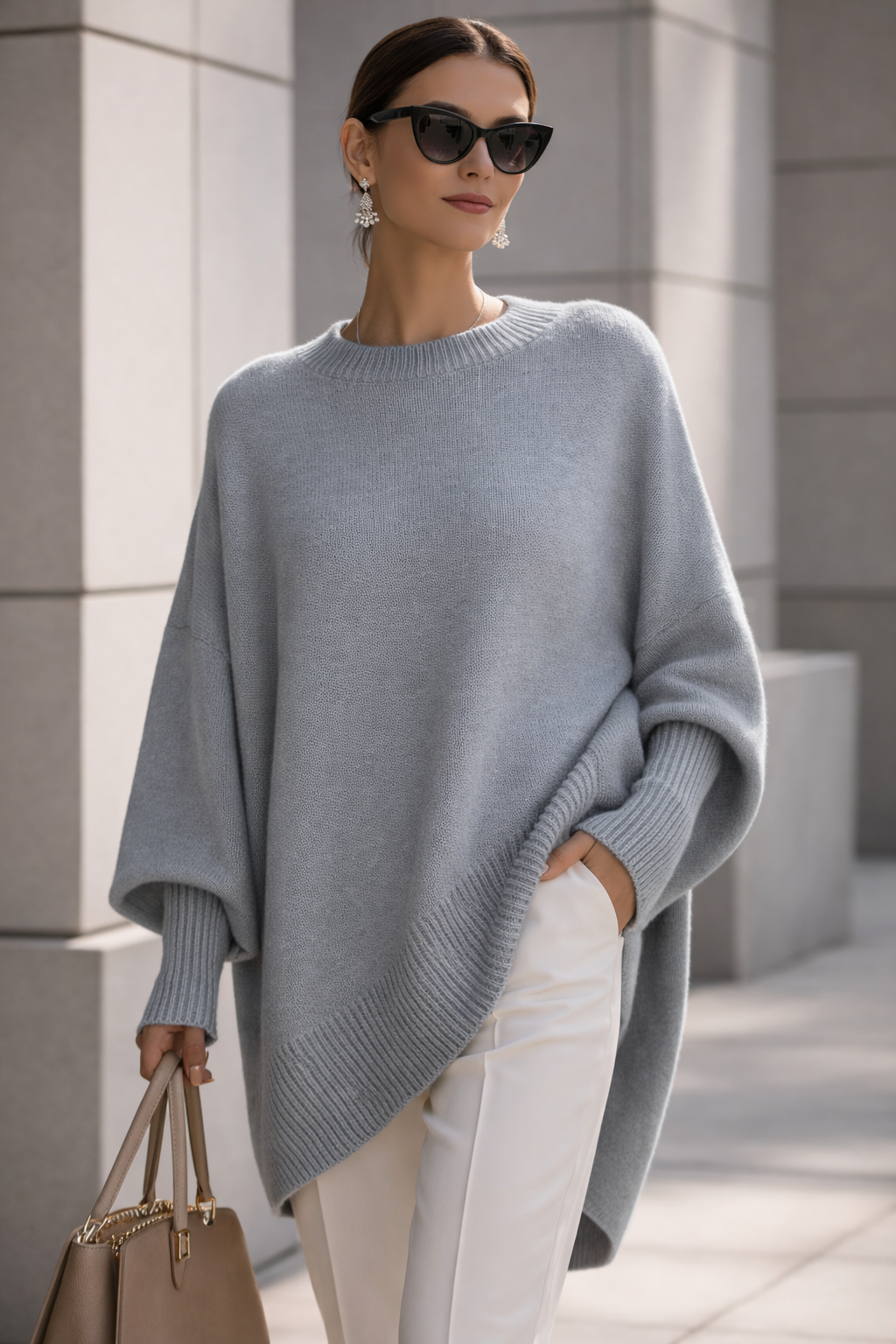 Gardenia™ - Poncho Sweater