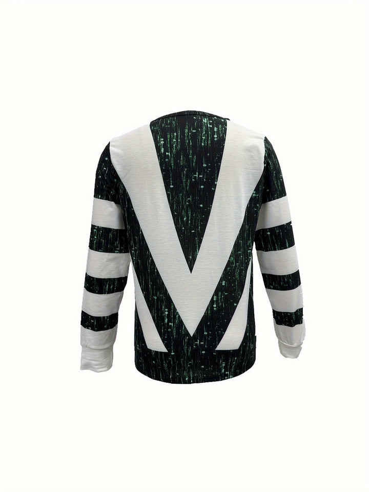Willow™ | Colorblock Ring-Zip V-Neck Sweatshirt
