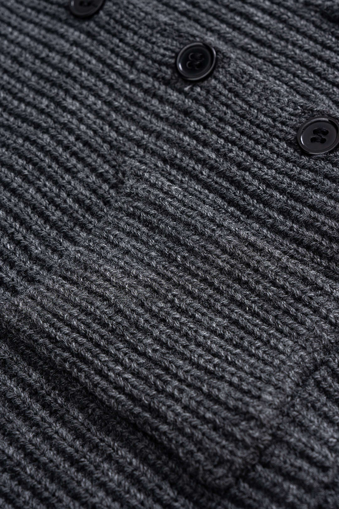 Knit V-neck Button Vest