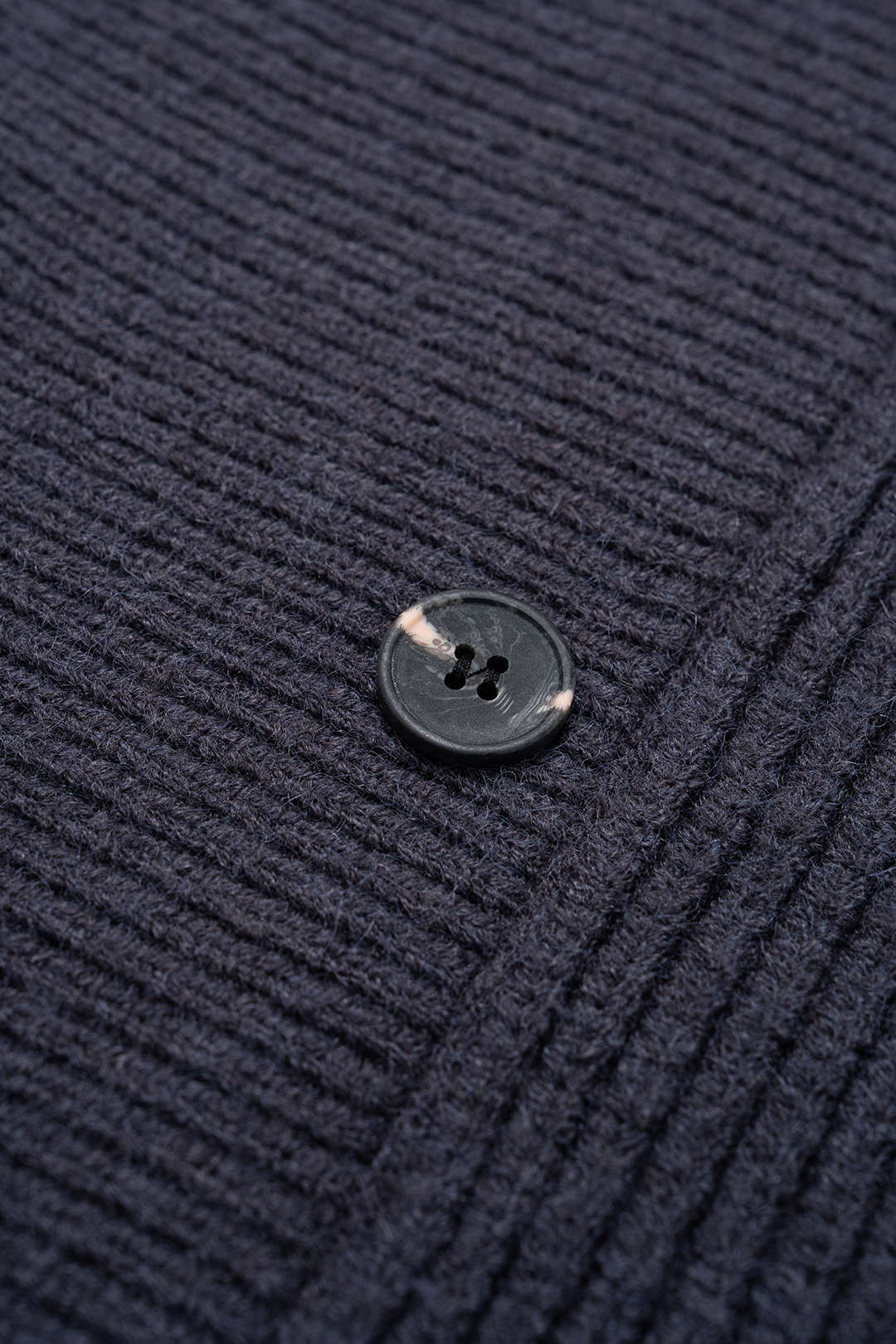 Knit Double-Breasted Cardigan
