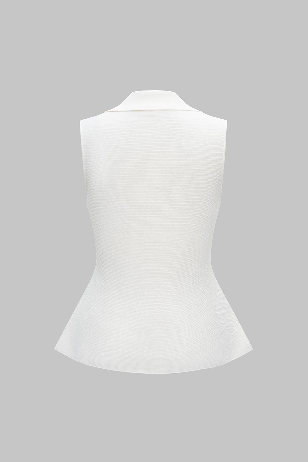 Knit Button Detail Vest