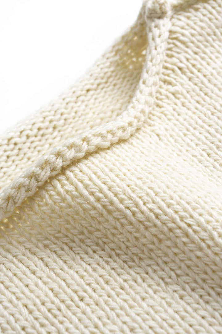Sweater Round Neck Long-Sleeve Top
