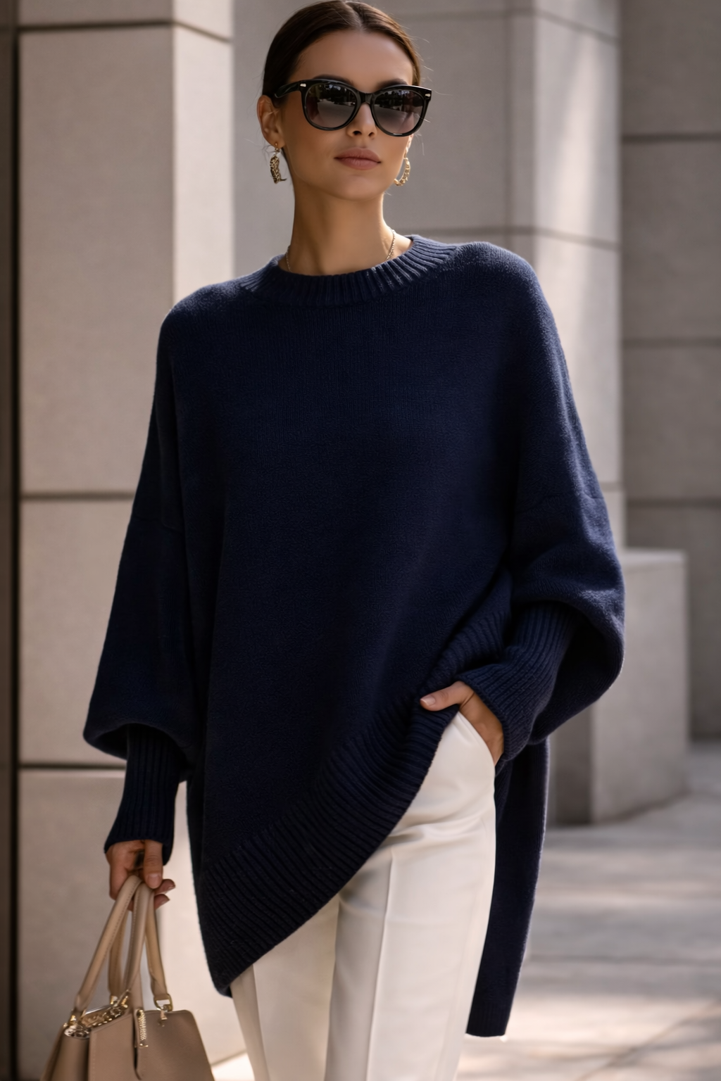 Gardenia™ - Poncho Sweater