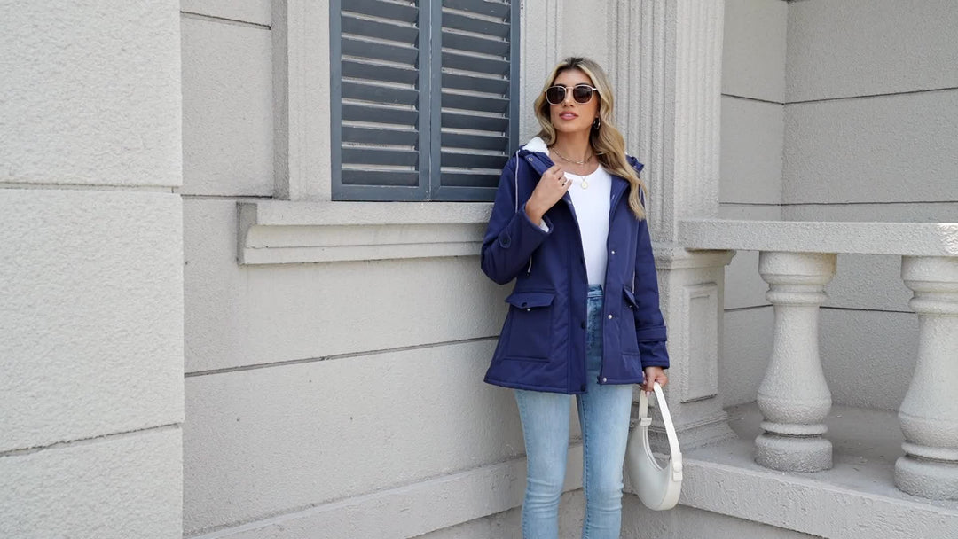 Zara™ | Warm-Lined & Water-Resistant Hooded Parka Jacket