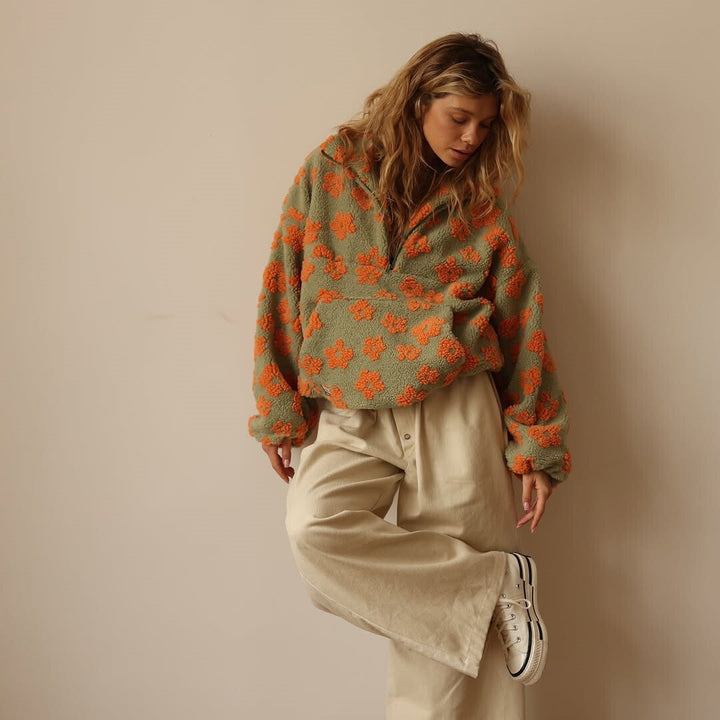 Briar™ | Comfortable Floral Sweater