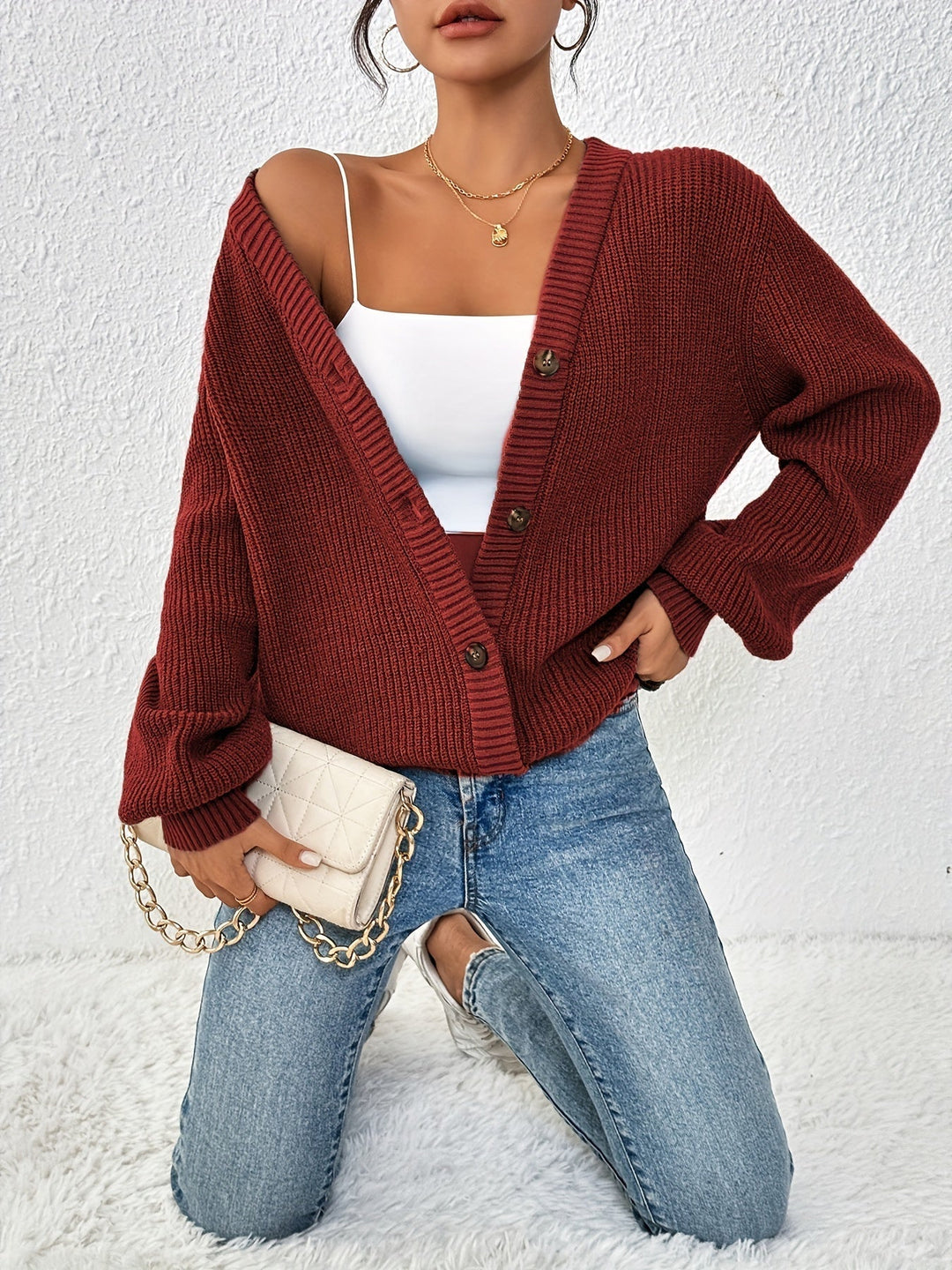 Oriana™ | Elegant Viscose Cardigan
