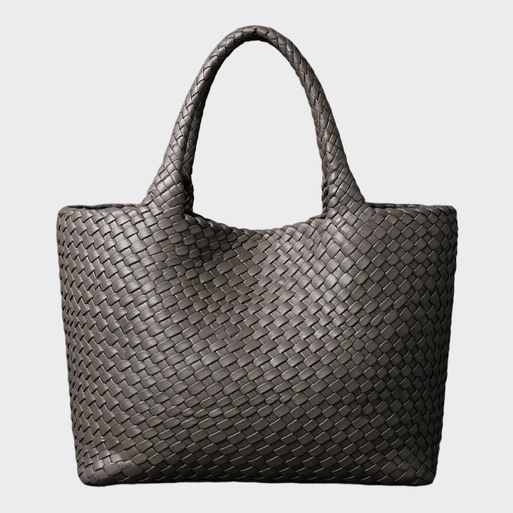 Rissa - Handwoven Leather Tote Bag