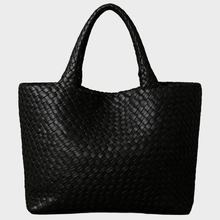 Rissa - Handwoven Leather Tote Bag
