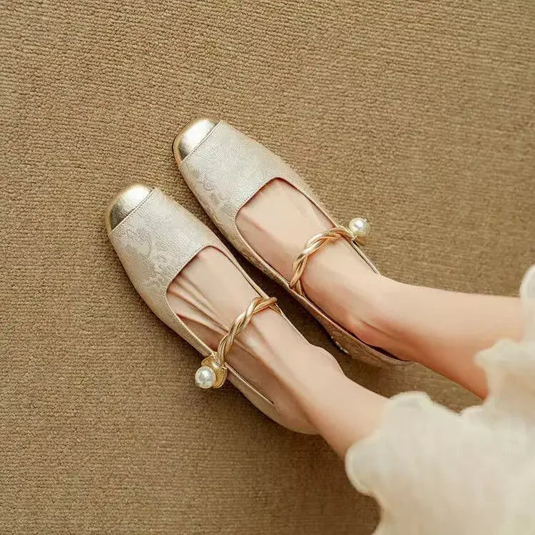 Mestelle™ | Elegant Leather Mary Janes