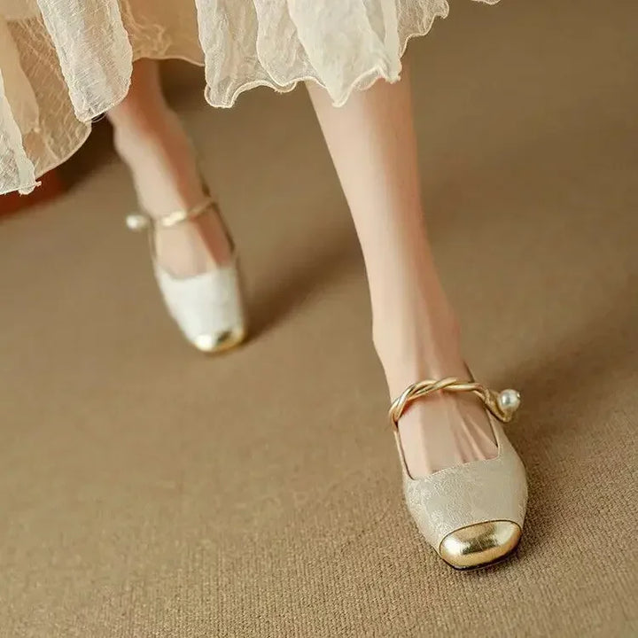 Mestelle™ | Elegant Leather Mary Janes