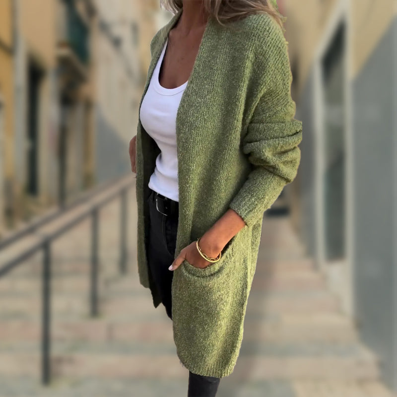Indra - Long Knitted Cardigan