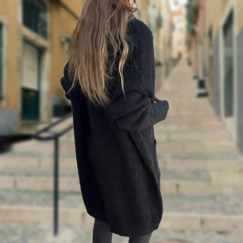 Indra™ | Elegant Long Knitted Cardigan