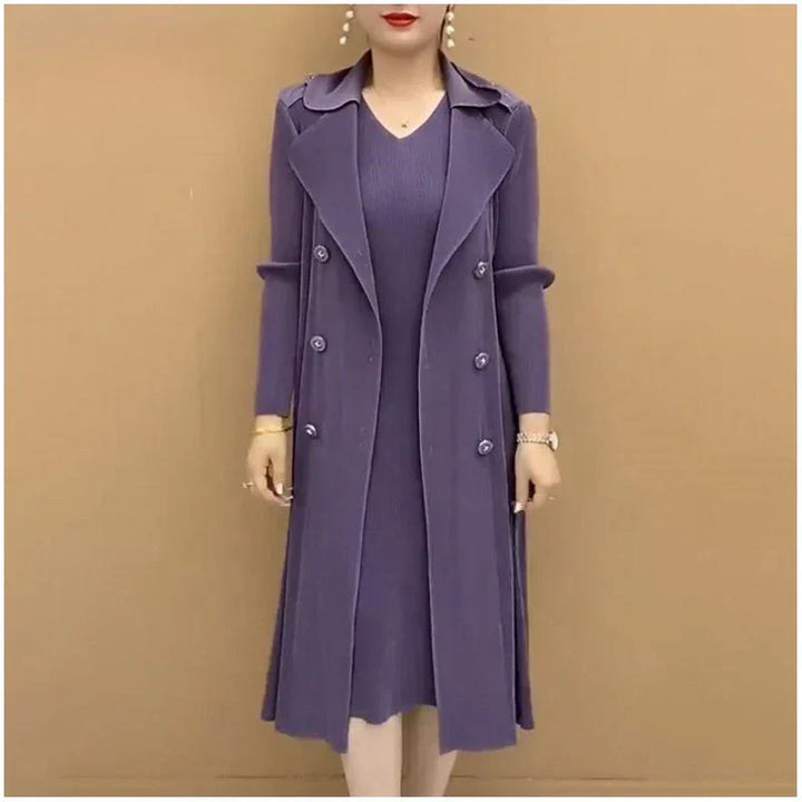 Grama™ | Trompe-l'œil Coat-Robe