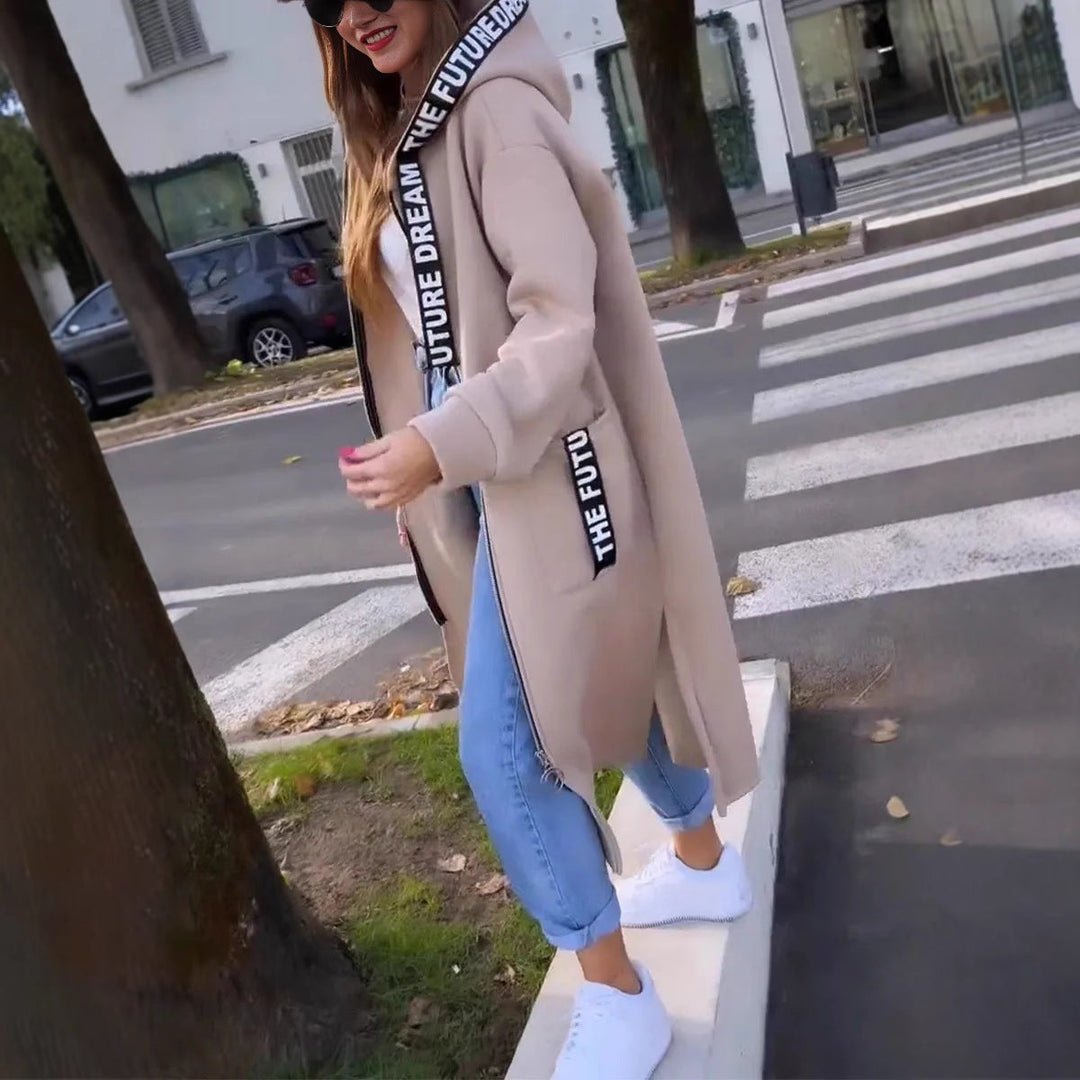 Jaouda™ | Elegant Long Hoodie Sweatshirt
