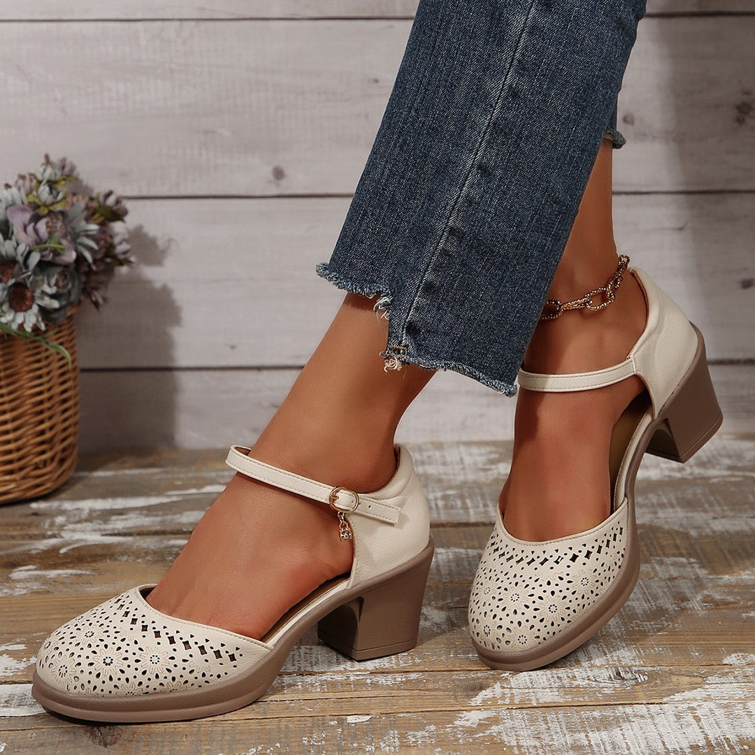 Aspen™ | Elegant Retro-Mesh Sandals