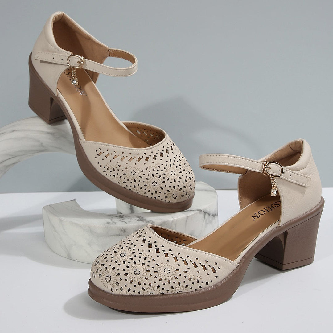 Aspen™ | Elegant Retro-Mesh Sandals