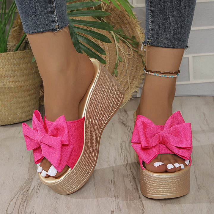 Arden™ | Elegant Slippers with Bow